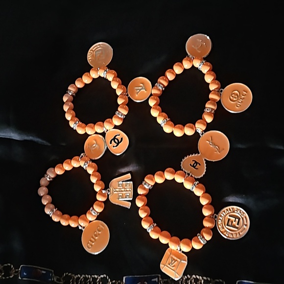 Handmade Charm Bracelets ( 4 pc) - Picture 3 of 3